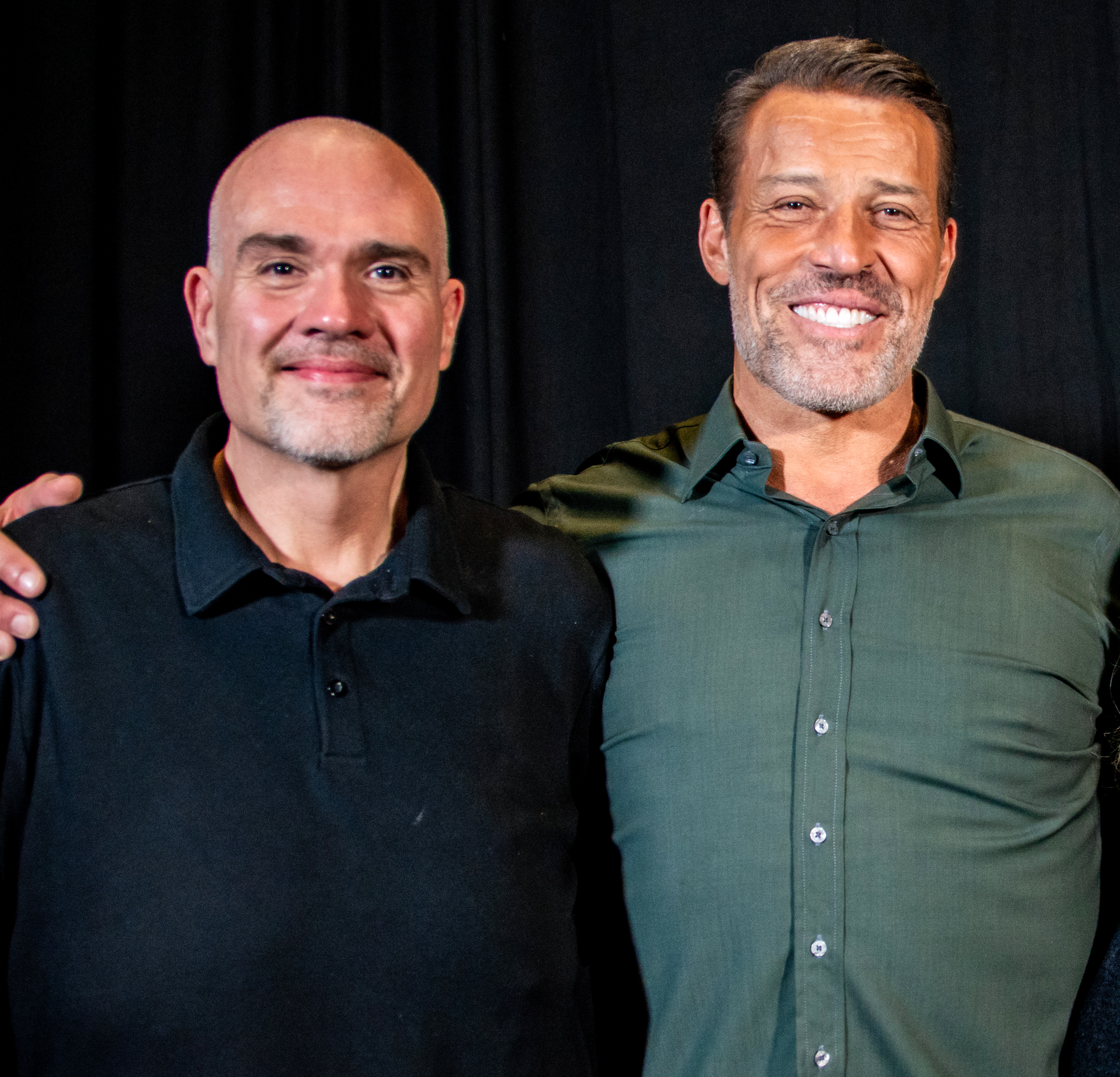 Platte F. Clark with Tony Robbins