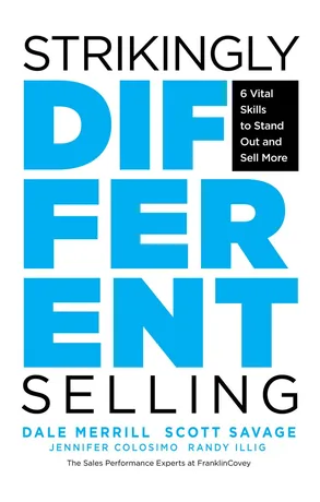 Strikingly Different Selling — Merrill · Savage · Illig · Colosimo